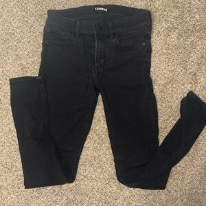 Express mid rise jean legging sz 4R